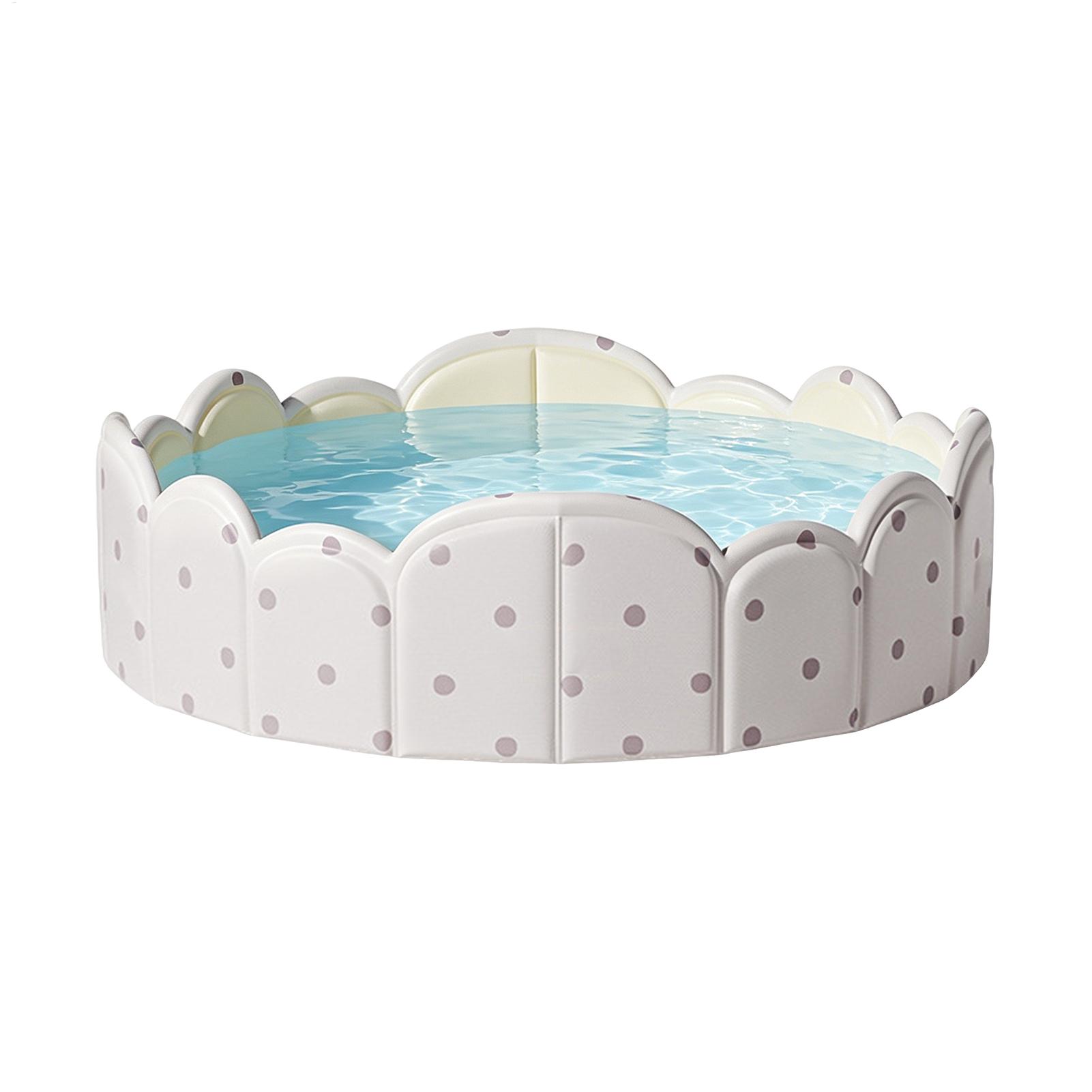 Kubb Game Yard - Piscina Plegable para Mascotas, Bañera Portátil