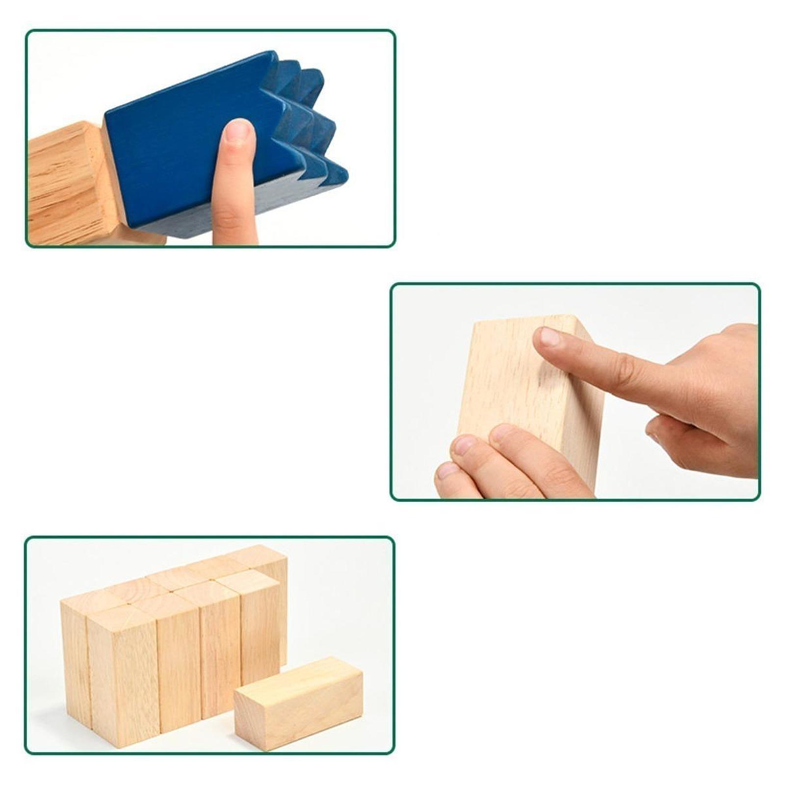 Kubb Game Yard - Juego de Lanzamiento de Bloques de