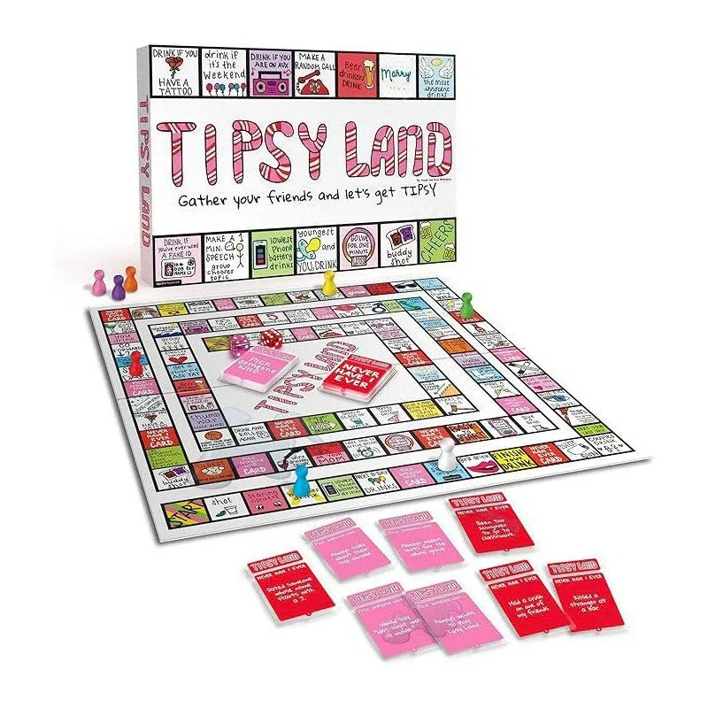 Party Games Graduation Ideas - Juego de Mesa Tipsy Land para