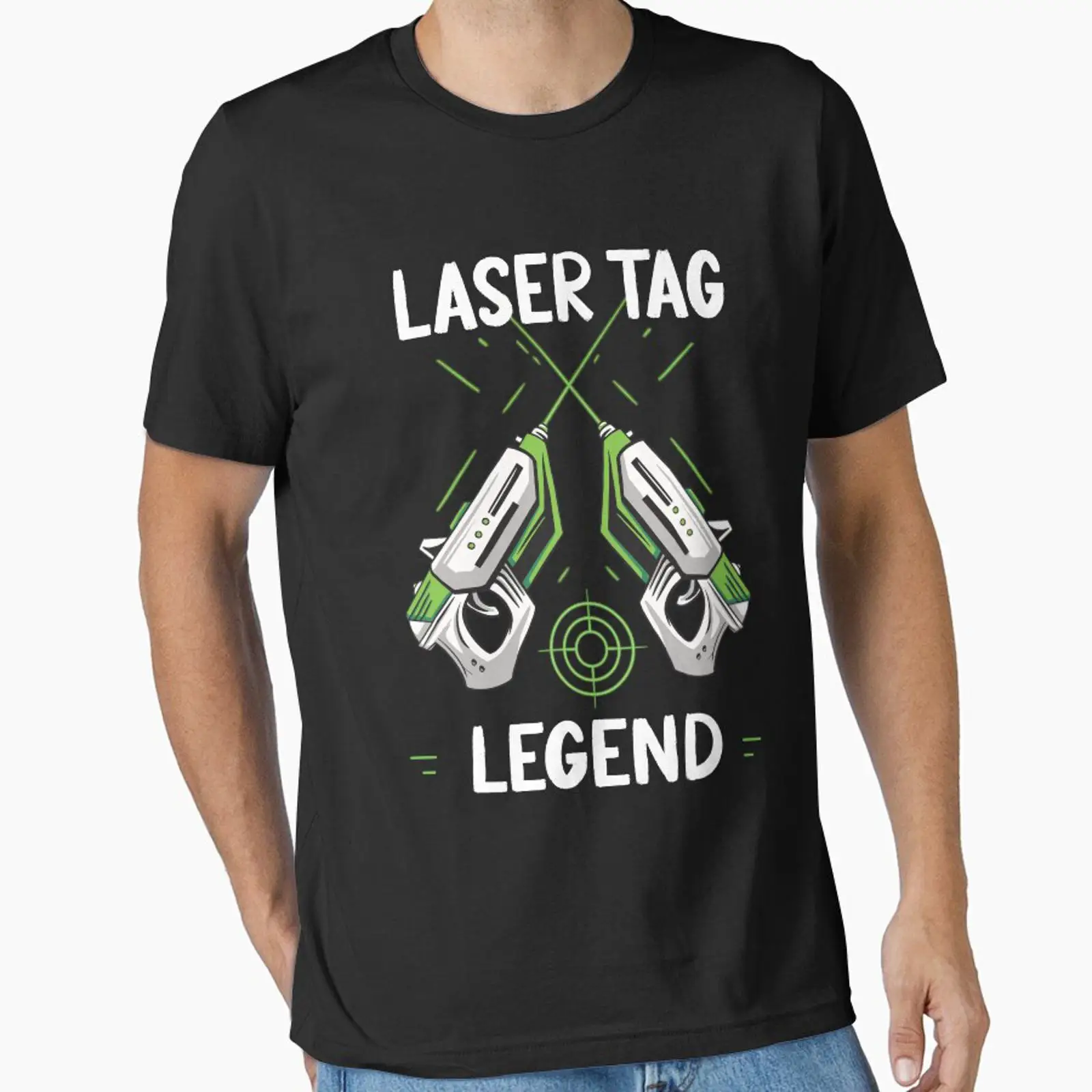 Party Games Best - Camiseta Esencial para Jugador de Laser