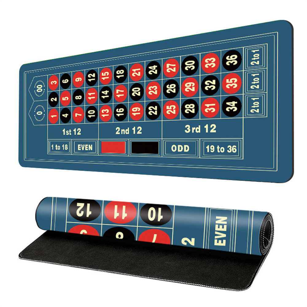 Party Games Cards - Tapete de Goma Grande para Mesa