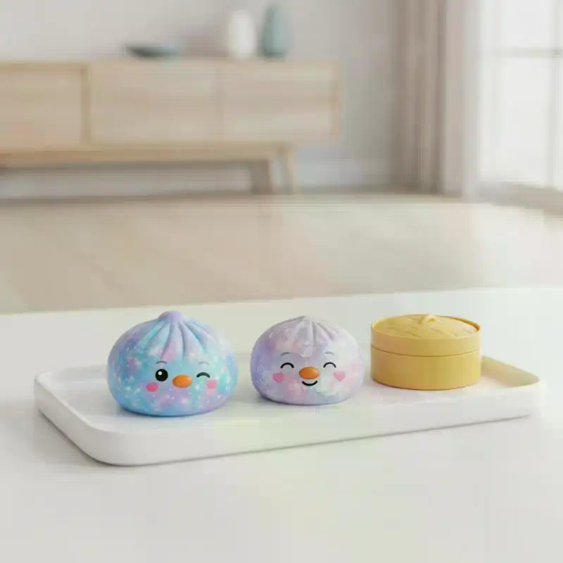 Party Games Steam Free - Juguete Sensorial de Peluche con Forma