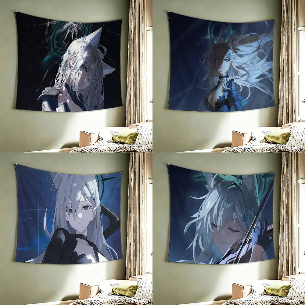 Party Games Best - Bandera de Sunaookami Shiroko Terror Blue