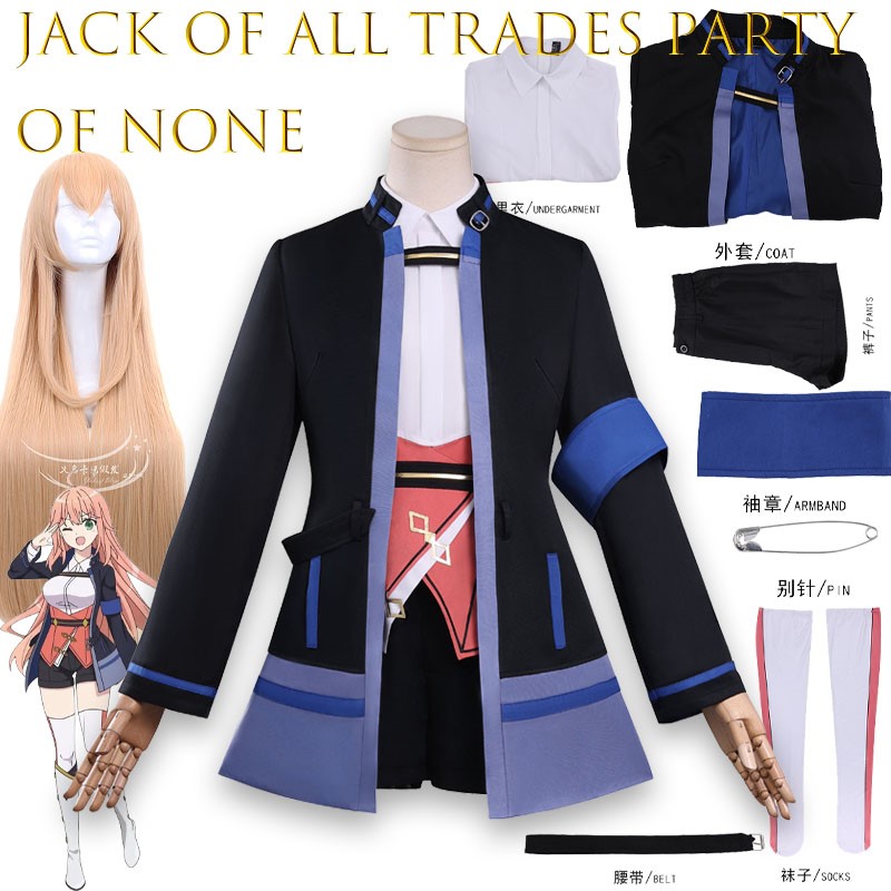 Party Games Jack - Disfraz Completo de Anime y Videojuego