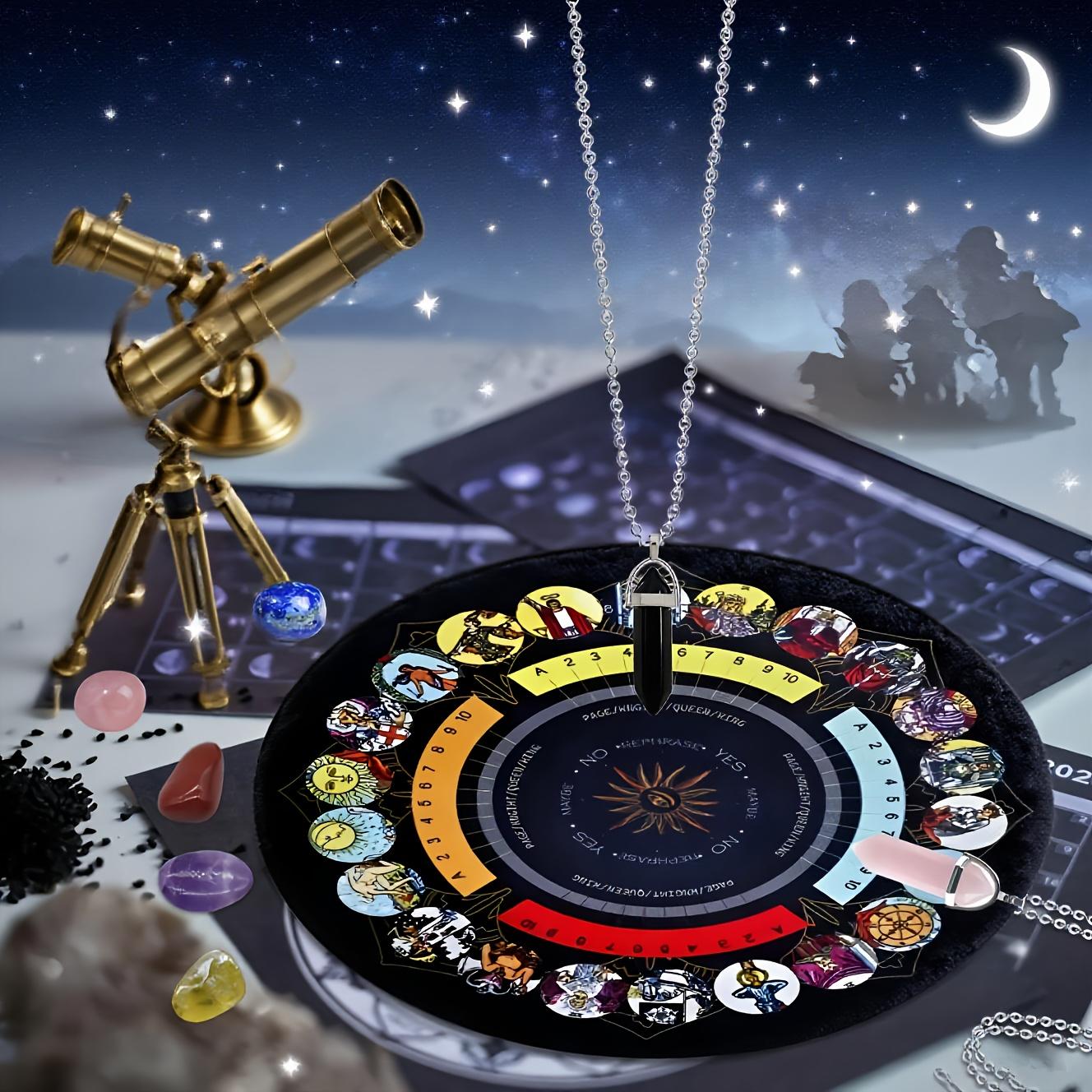 Party Games Cards - Tapete ritual de goma, péndulo -