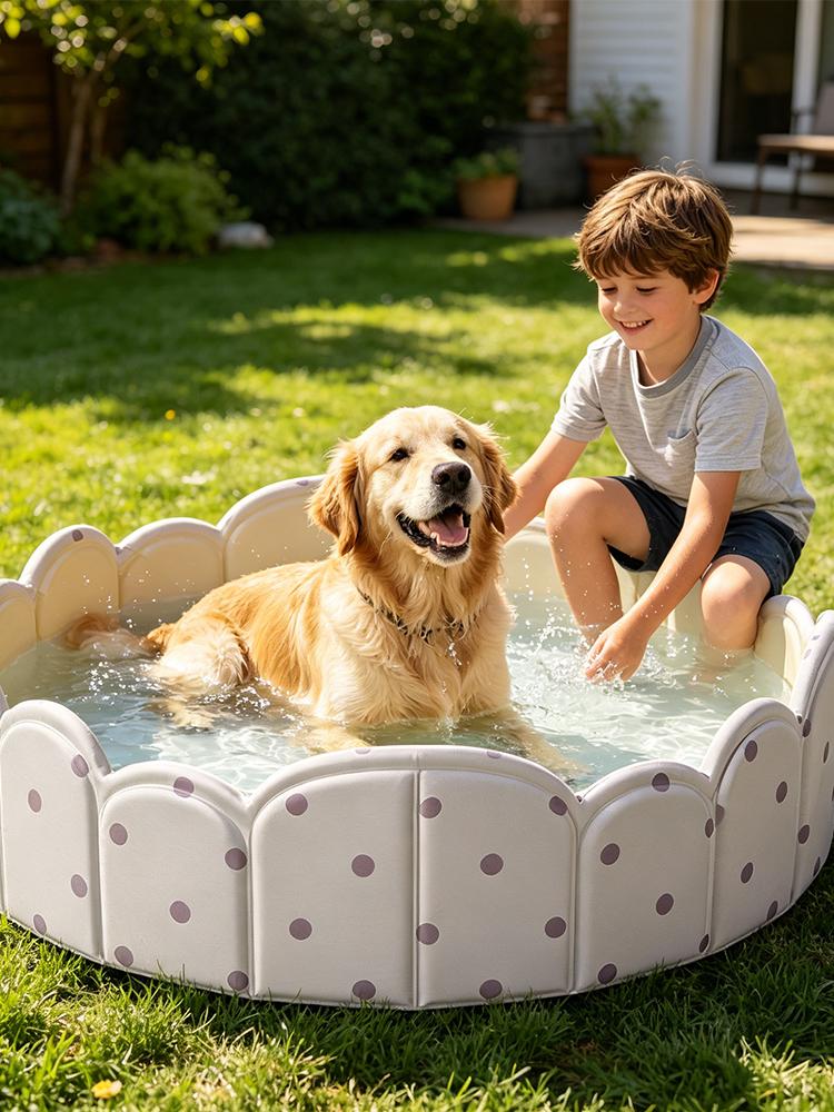 Piscina Plegable para Mascotas - Kubb Game Yard reseña y precio