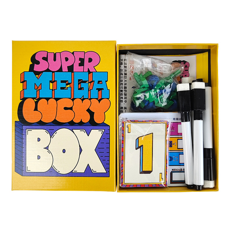 Juego de Mesa Super Mega Lucky - Party Games Cards reseña y precio