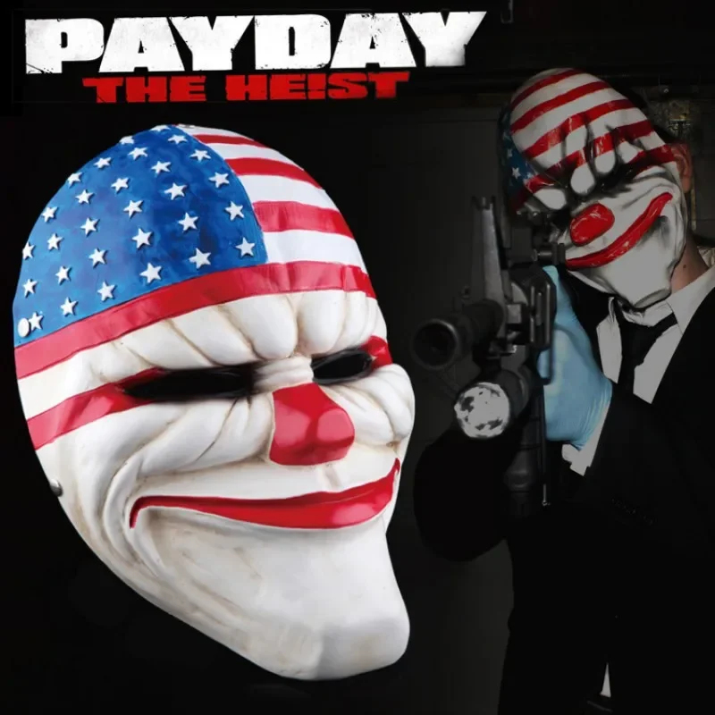 Máscara de PVC Pay Day 2 para  - Party Games Steam Free reseña y precio