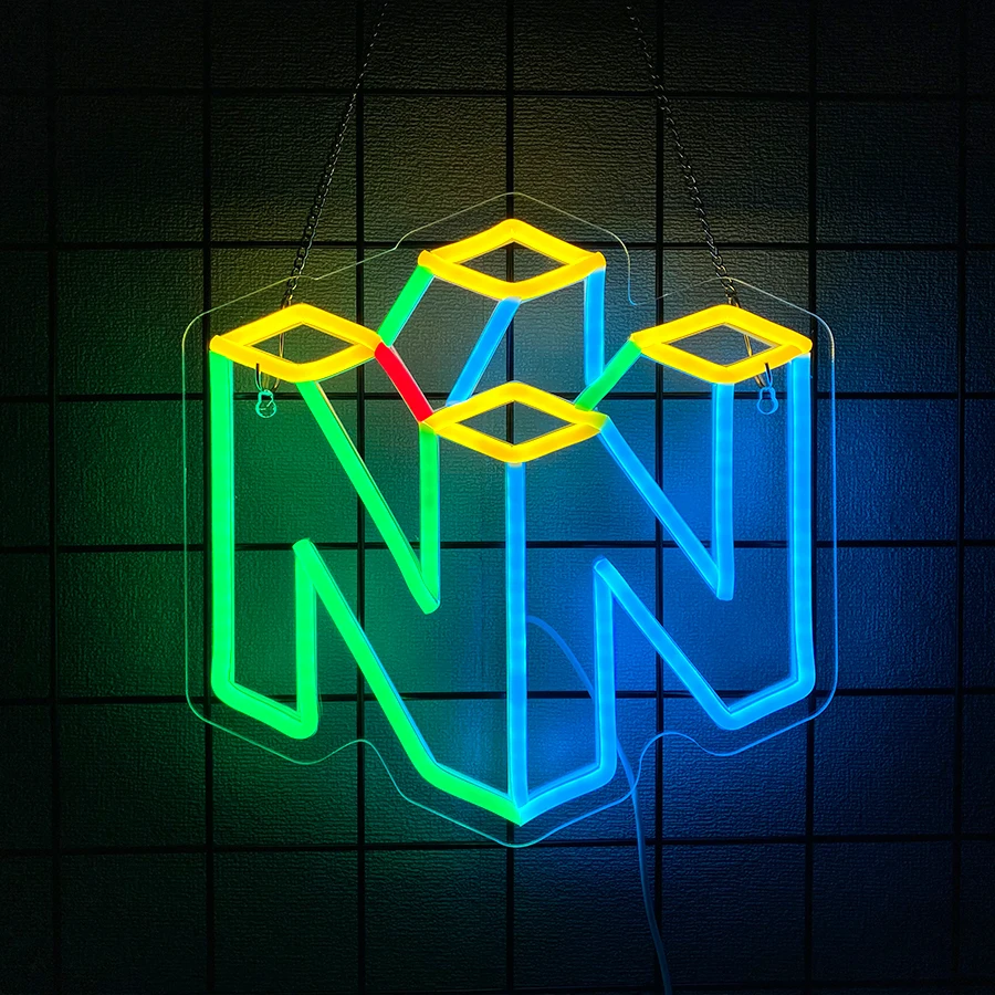 Letrero de neón de la serie Ga - Party Games Best reseña y precio