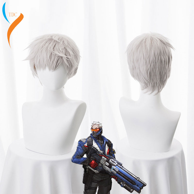 Peluca de Cosplay de juego par - Party Games Jack reseña y precio