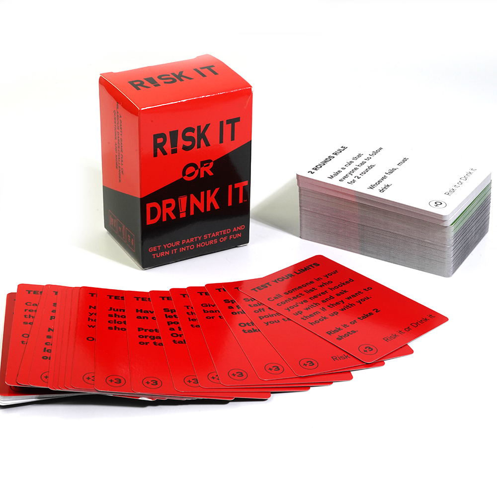 Risk It Or Drink It divertido  - Party Games Questions For Adults reseña y precio