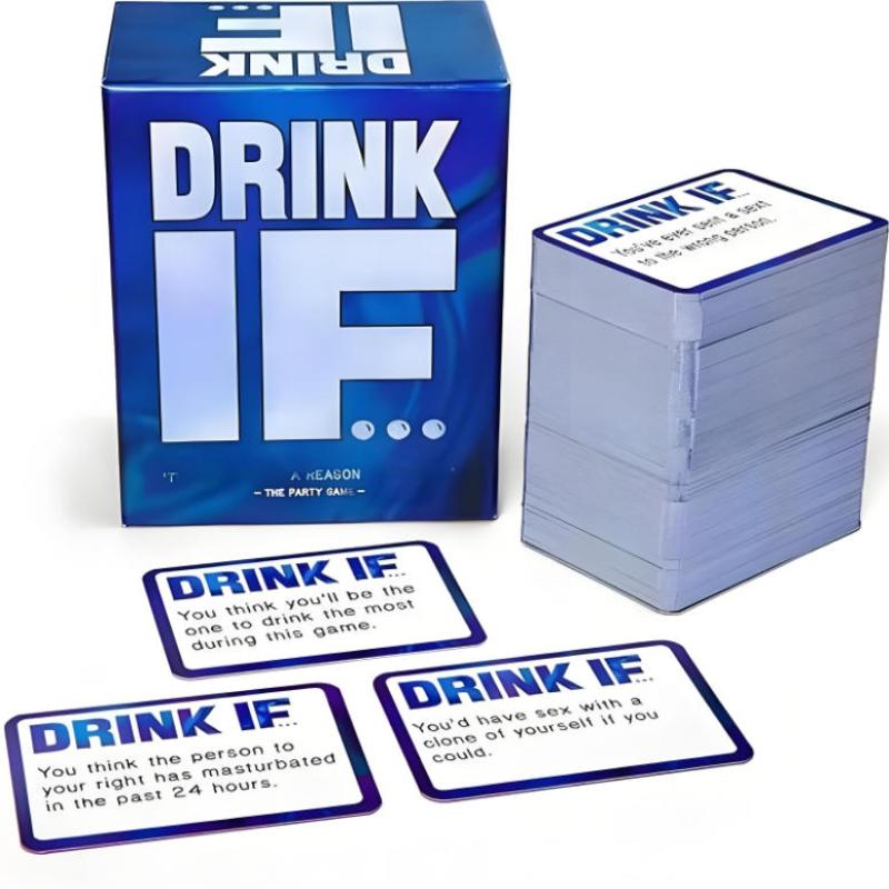 Beber si... Hilarante tarjeta  - Party Games Questions For Adults reseña y precio