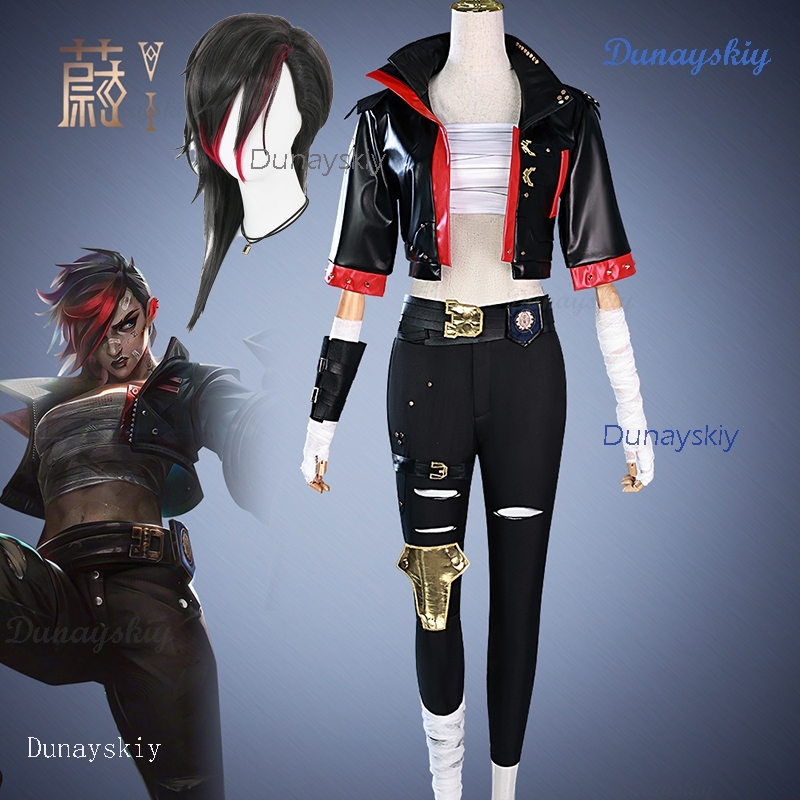 Vi Violet Anime Cosplay Arcane - Party Games Jack reseña y precio