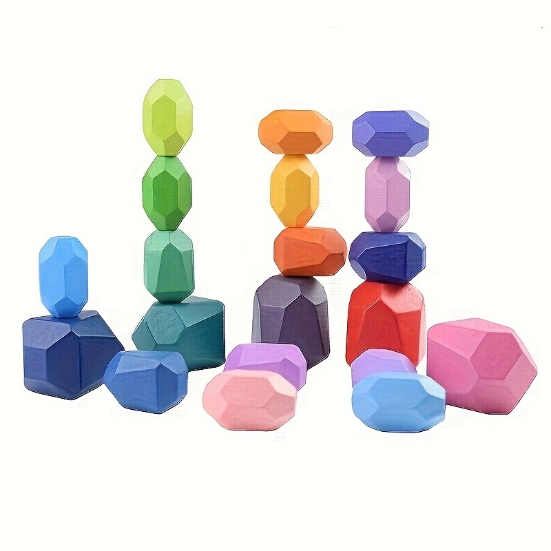 20 piezas de piedras de equili - Party Games Easter For Kids reseña y precio