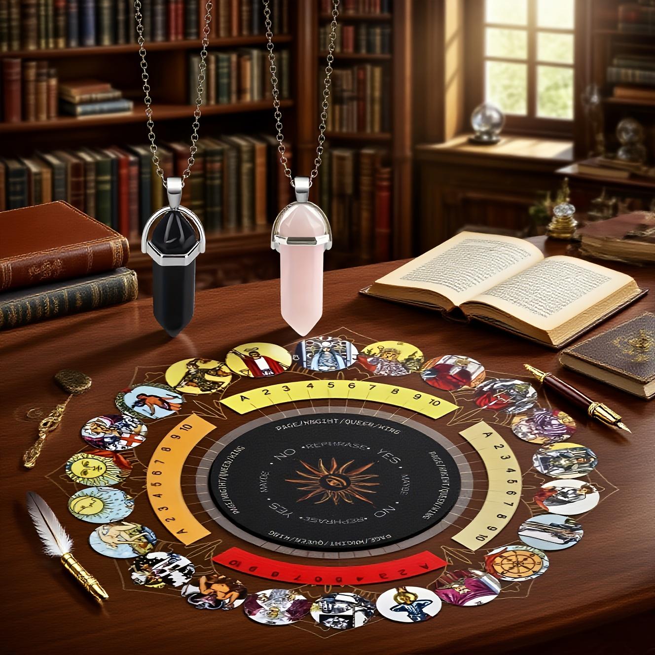 Tapete ritual de goma, péndulo - Party Games Cards reseña y precio