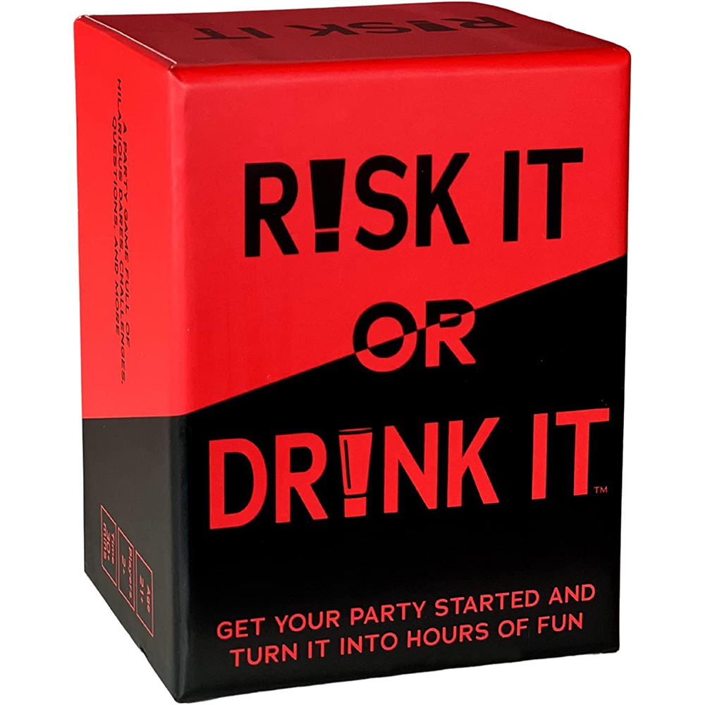 Risk It Or Drink It Juego de f - Party Games Questions For Adults reseña y precio