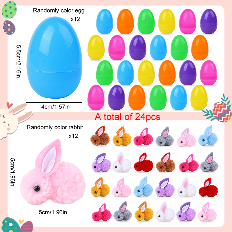 24/48 Uds lindo huevo de Pascu - Party Games Easter For Kids reseña y precio